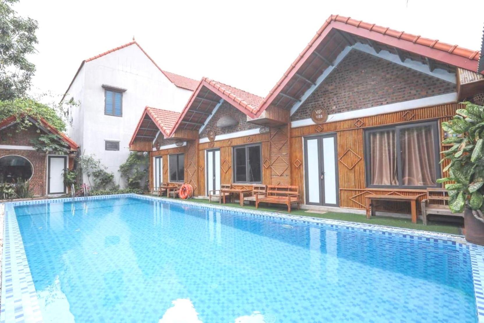 Tam Coc Charming Bungalow Bed and Breakfast Ninh Binh Esterno foto