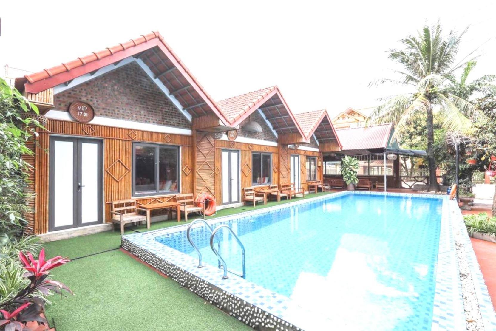 Tam Coc Charming Bungalow Bed and Breakfast Ninh Binh Esterno foto